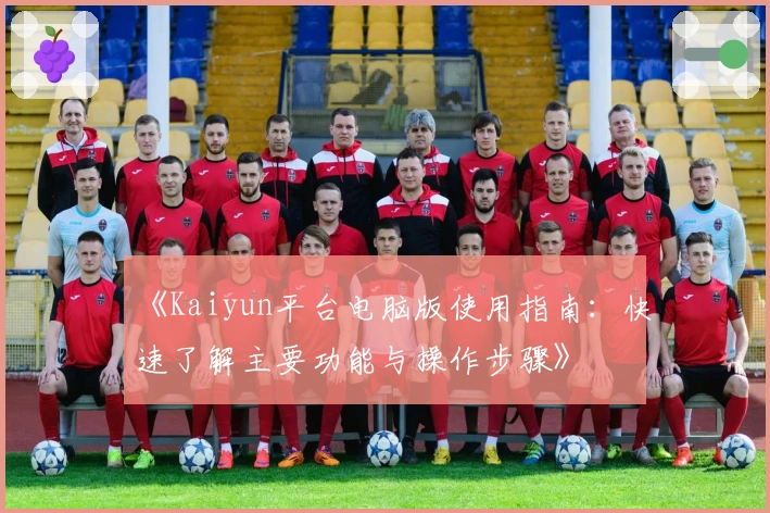 《Kaiyun平台电脑版使用指南：快速了解主要功能与操作步骤》
